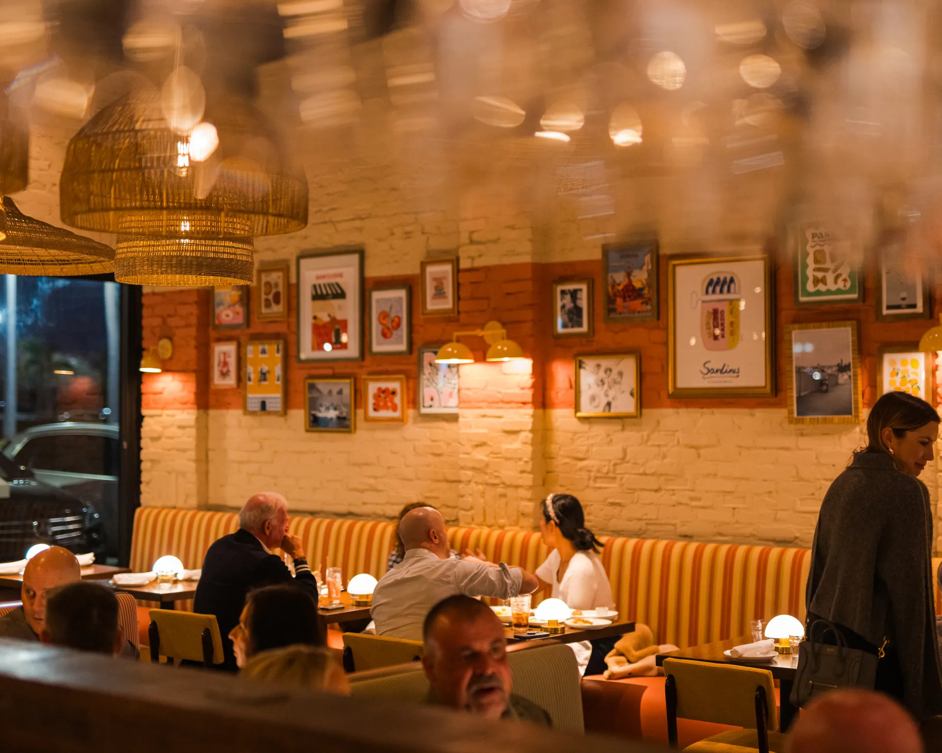 Nimo restaurant interior design by Hybrid Creative, Miami hospitality